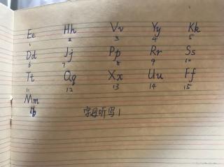 （第4天）字母