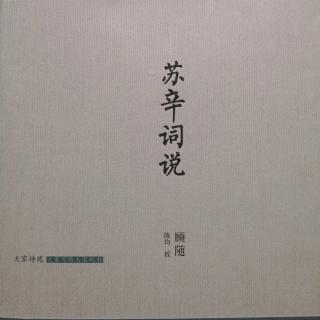 苏辛词说之《水龙吟 登建康赏心亭》