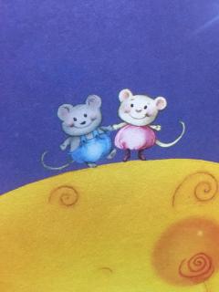 小白鼠和小灰鼠～3在月亮上散步