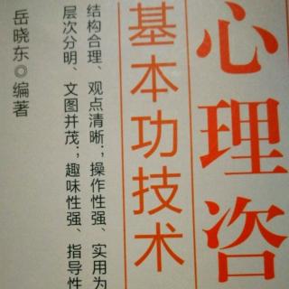 《心理咨询基本功技术》P227-P228