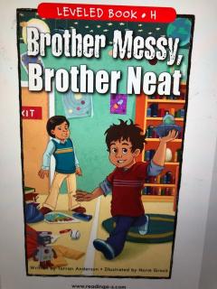 RAZ H: Brother Messy, Brother Neat