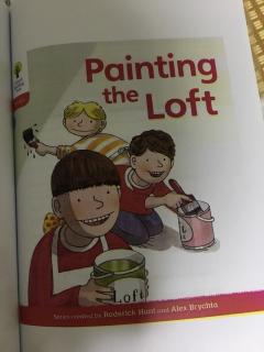 painting the loft