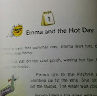 6-1 Emma and the Hot Day