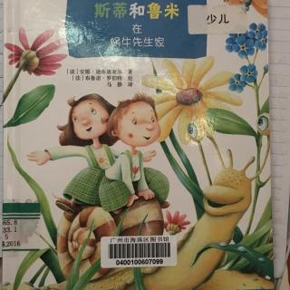 斯蒂和鲁米在蜗牛先生家