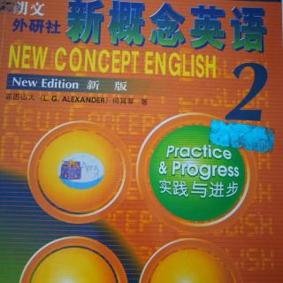 新概念第二册Lesson41