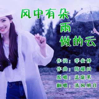 《风中有朵雨做的云》一朵雨做的云 清风明月翻唱