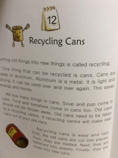 6-12 Recycling Cans