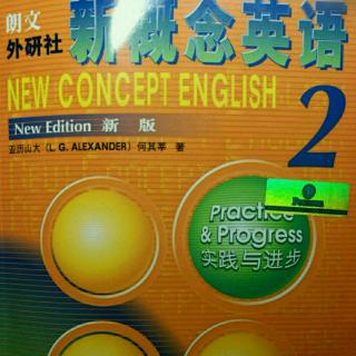 新概念英语2-Lesson 25