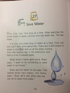 6-27 Save Water