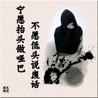 黑脸V作品赏析（二）――勿以恶言扰，善事由心行（大家叫我小雪)