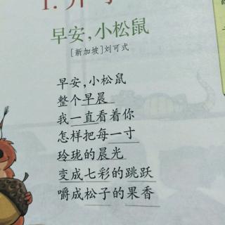 20180905早安小松鼠