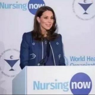 英国凯特王妃在WHO“护理在行动”活动上演讲呼吁提高护理工作