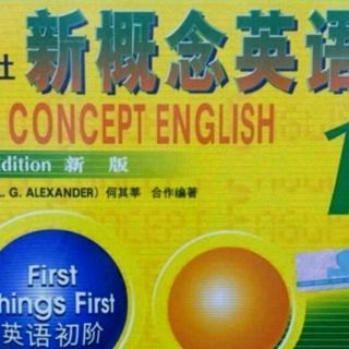 新概念英语第一册Lesson143-144讲解