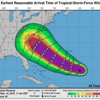 South Carolina Coast Ordered To Evacuate Ahead Of Hurricane Florence