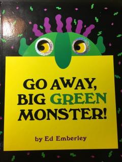 Go Away Big Green Monster 快走开！大哭怪！