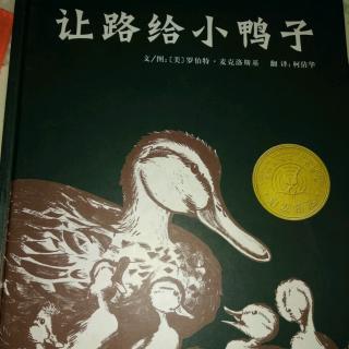 陈毅轩讲绘本故事《让路给小鸭子》