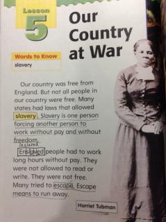 G2 Social Studies U3L5 - Our country at war