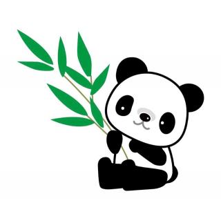 约绘亲亲袋鼠-Little panda