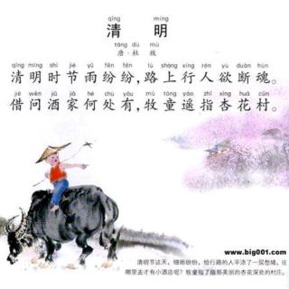 经典诵读之《清明》