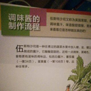 身边的科学 调味酱的制作流程