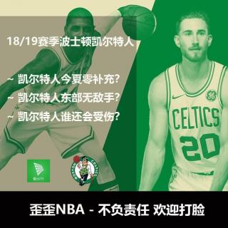 歪歪NBA之2018-19赛季波士顿凯尔特人