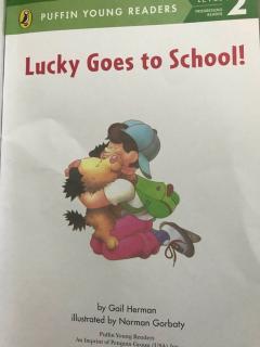 Lucky goes to school 1