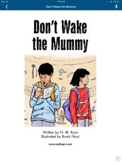 do not wake the mummy