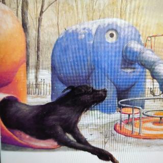 小百灵幼儿园绘本故事《大黑狗》