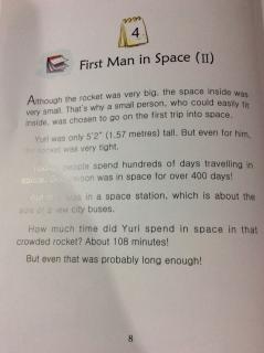 8-4 First man in space（2）