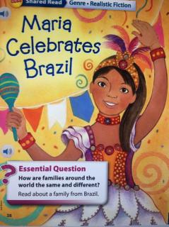 Maria Celebrates Brazil U1W2G2加州wonders workshop 莱恩英语
