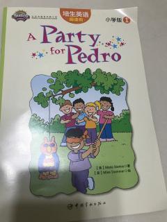 a party for Pedro 20181011