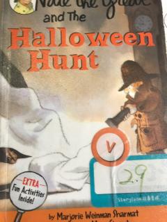 booktalk(Nate the great and the halloween hunt)