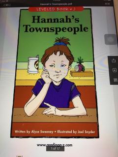 264 Hannah’s townspeople