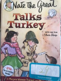 booktalk(Nate the great talks turkey with help from Olivia sharp)