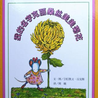 【马修为你讲故事】我的名字克丽桑斯美美菊花