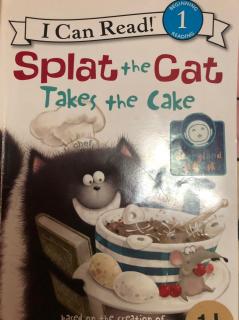 Splat the Cat- Takes the cake