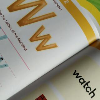 Phonics Book 2~Letter Ww