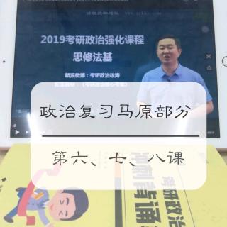 考研政治马原部分第六、七、八课2018029