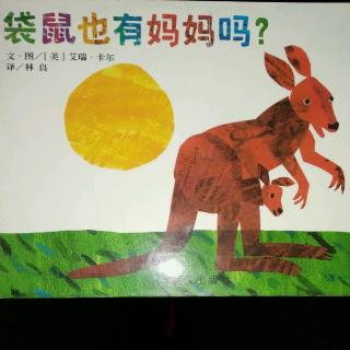 陈毅轩讲绘本故事《袋鼠也有妈妈吗？》