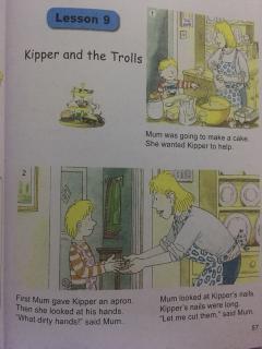 英语故事《Kipper and the Trolls》