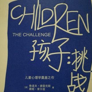 孩子，挑战9——发展对秩序和规律的尊重