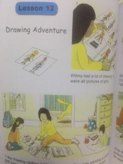 英语故事《Drawing Adventure》