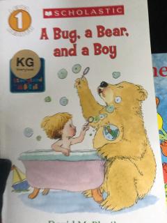 a bug,a bear and a boy
