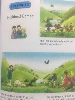 英语故事《Highland Games》