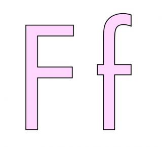 Ff-words begin with letter F