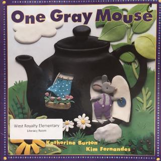 超喜欢的英文绘本One Gray Mouse