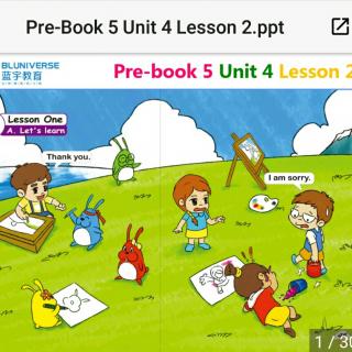 Pre-Book5 Unit4 lesson2