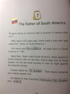 9-7 🇨🇴The Father of South America