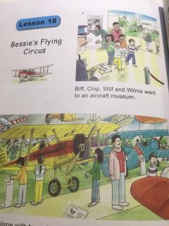 英语故事《Bessie's Flying Circus》