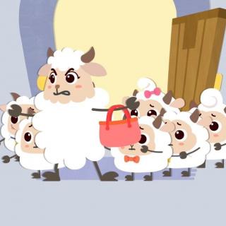 【认知系列】七只小山羊：seven little baby goats